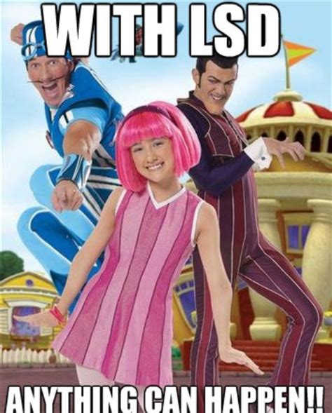 lazy town memes|lazy town memes with stephanie.